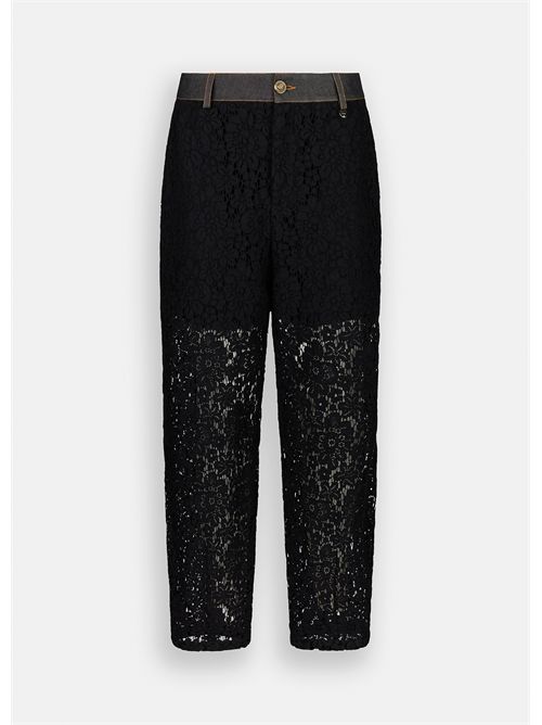 Pantaloni in pizzo LIU JO | UF5208J4078/88000